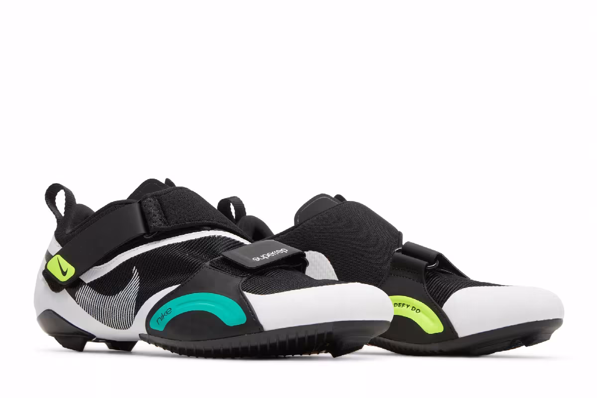 Nike SuperRep Cycle Black Clear Emerald, view 9