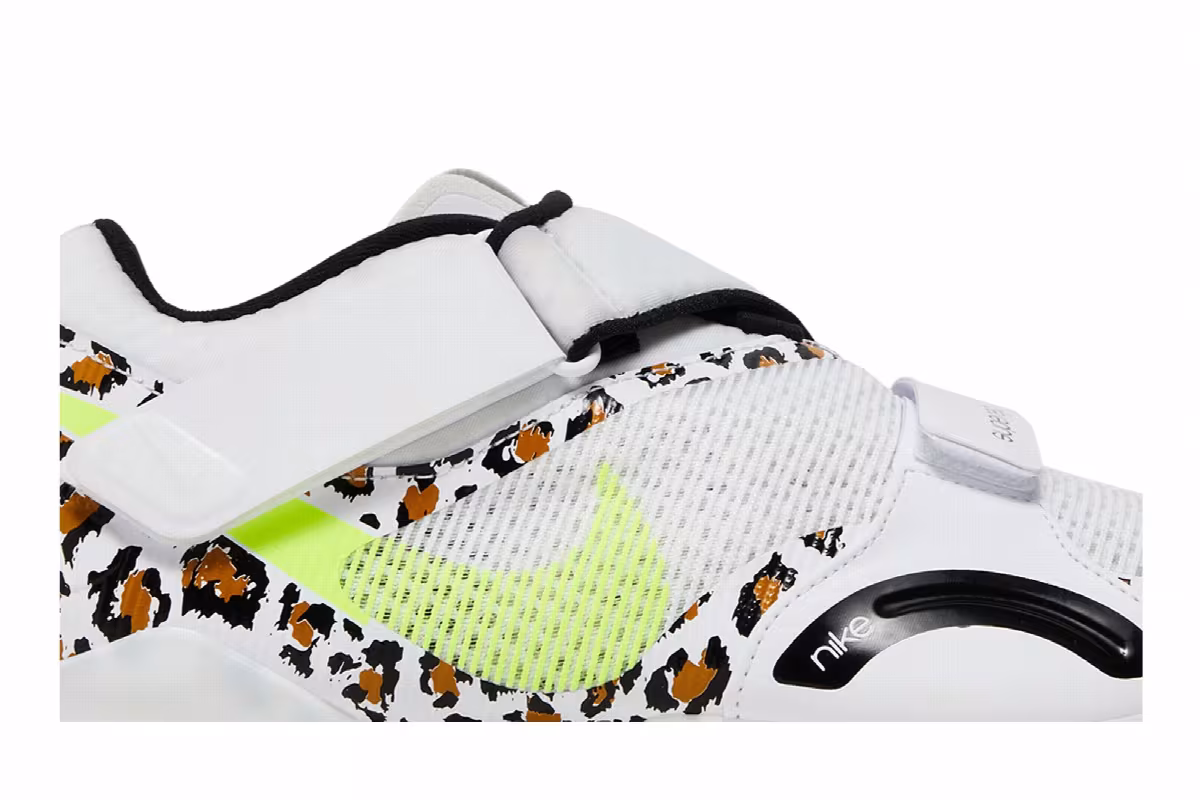 Nike Women's SuperRep Cycle Leopard, view 3