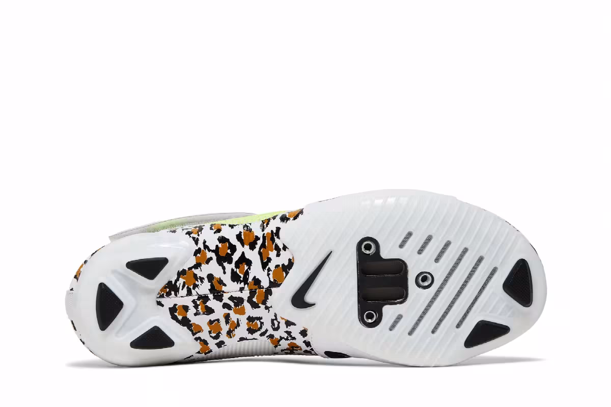 Nike Women's SuperRep Cycle Leopard, view 5