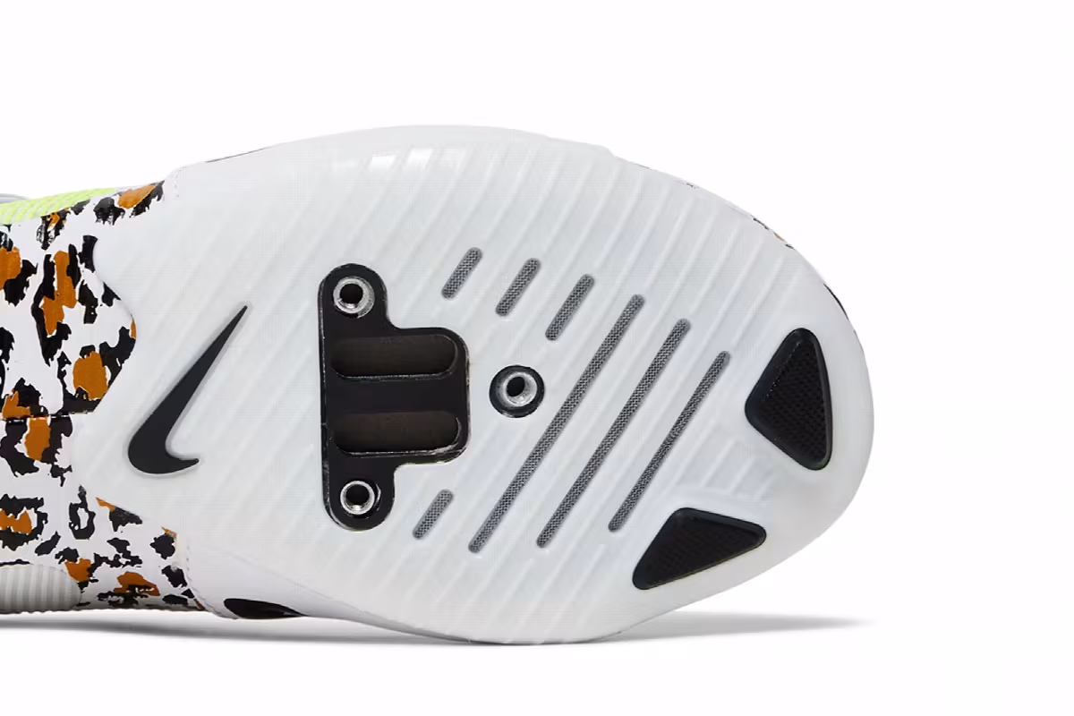 Nike Women's SuperRep Cycle Leopard, view 6