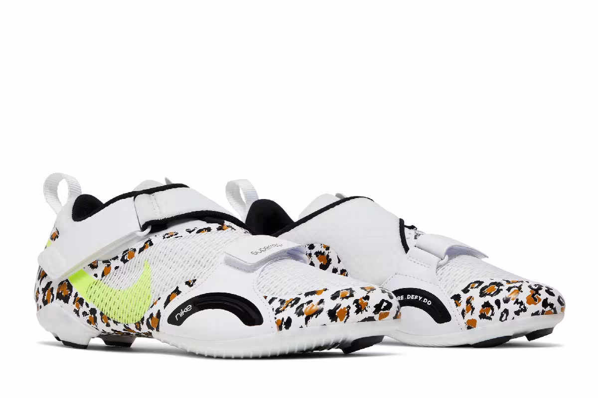 Nike Women's SuperRep Cycle Leopard, view 9
