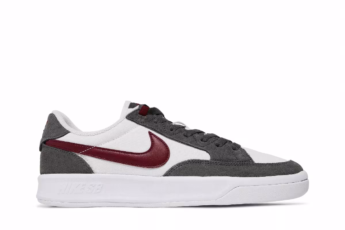 Nike Adversary Premium SB Iron Grey Team Red, view 2