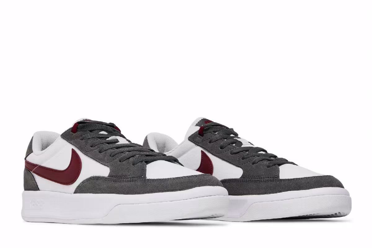 Nike Adversary Premium SB Iron Grey Team Red, view 9