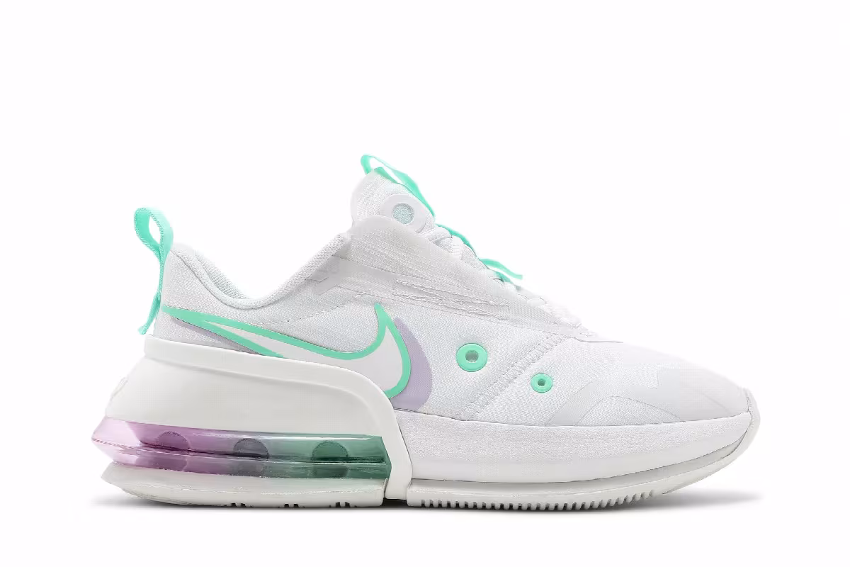 Nike Women's Air Max Up White Green Glow Lilac, view 2
