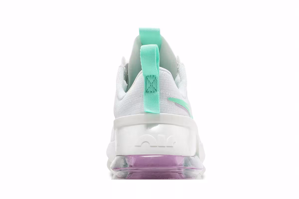 Nike Women's Air Max Up White Green Glow Lilac, view 8