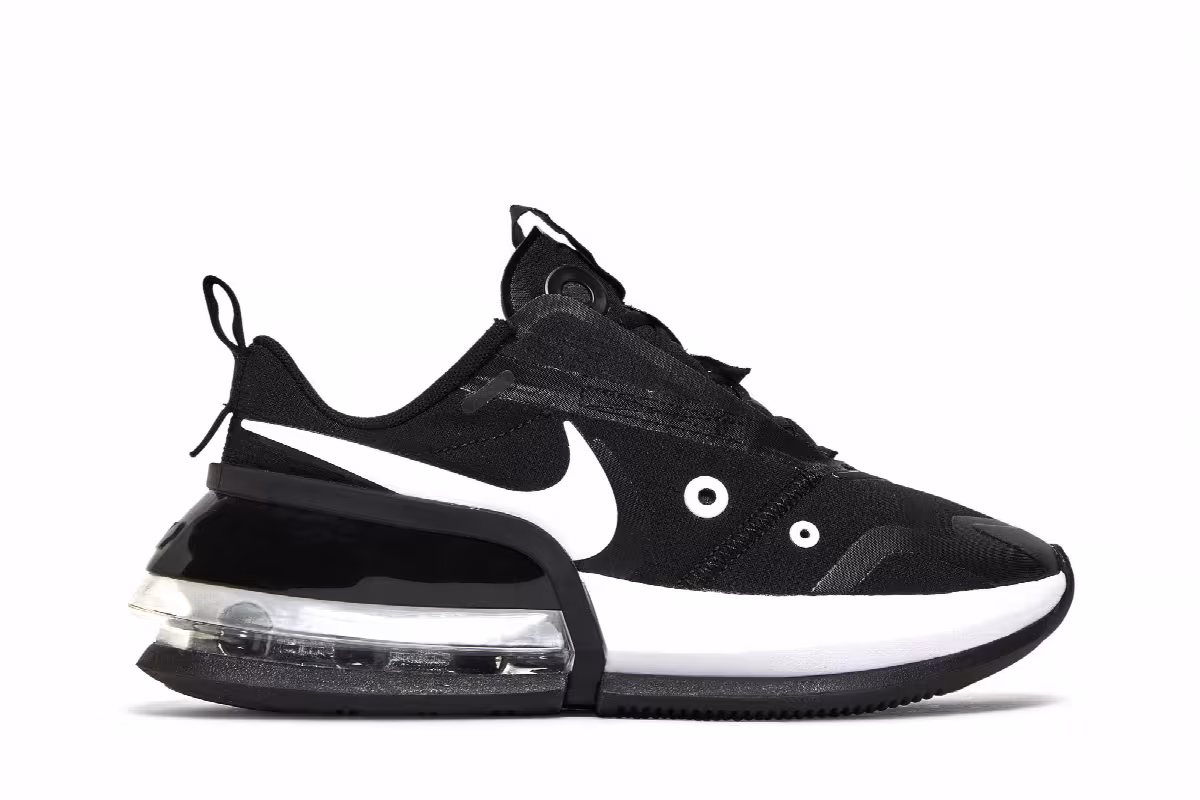 Nike Women's Air Max Up Black White, view 2
