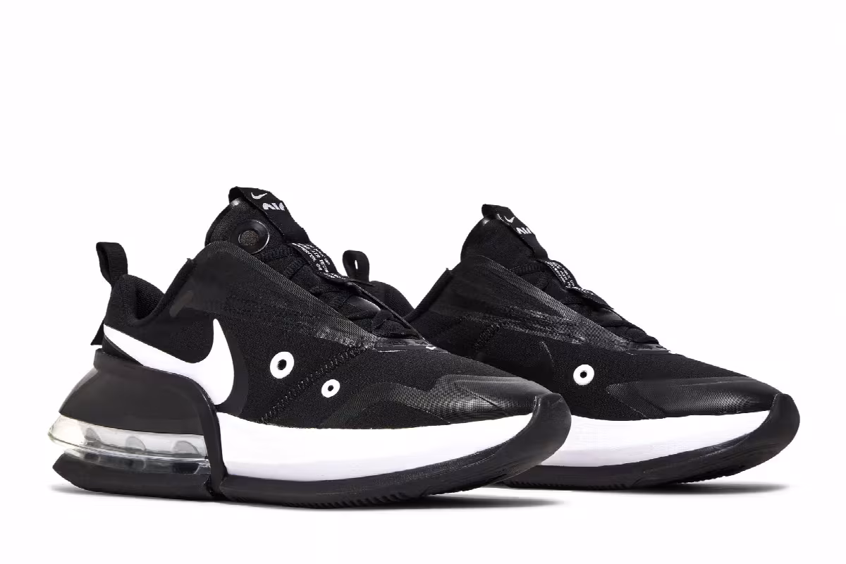 Nike Women's Air Max Up Black White, view 9
