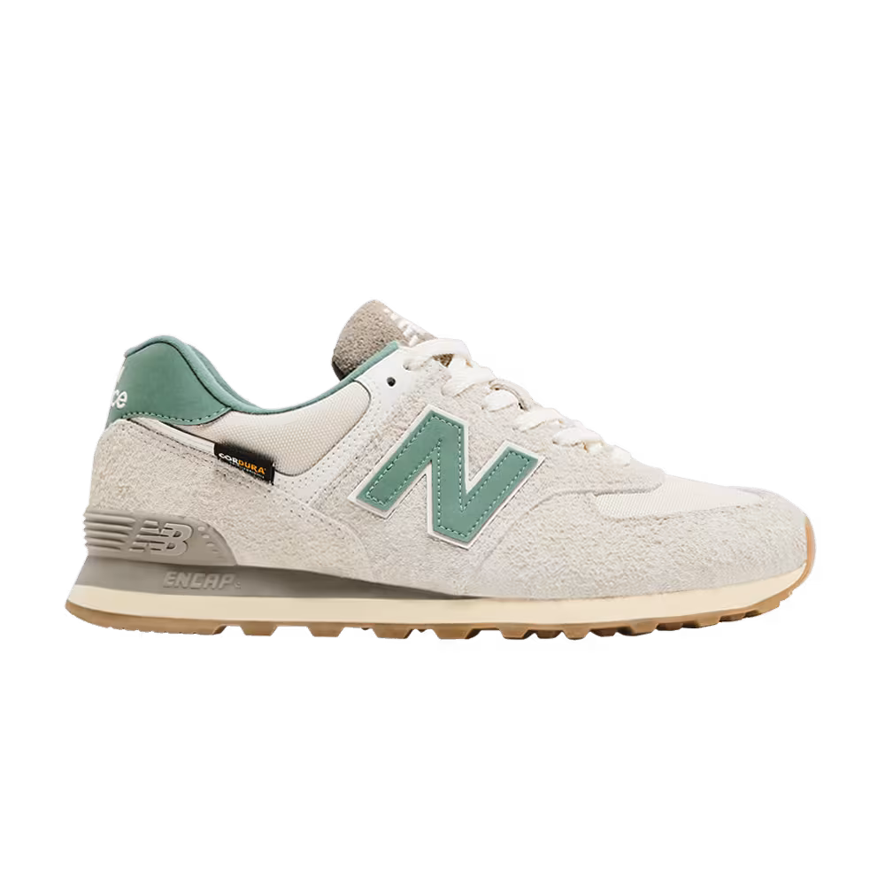 New Balance 574 Cordura Pack - Calcium New Spruce