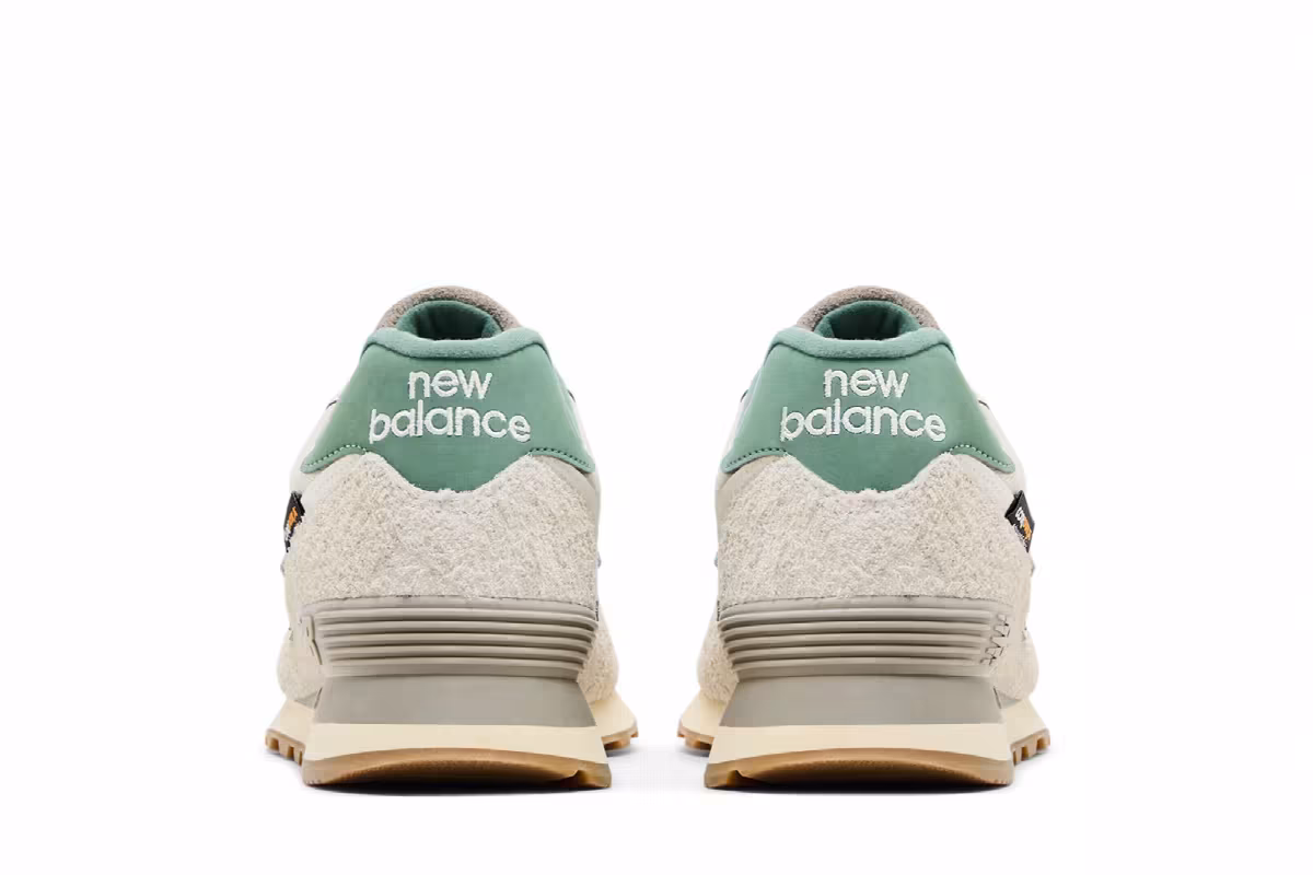 New Balance 574 Cordura Pack - Calcium New Spruce, view 7