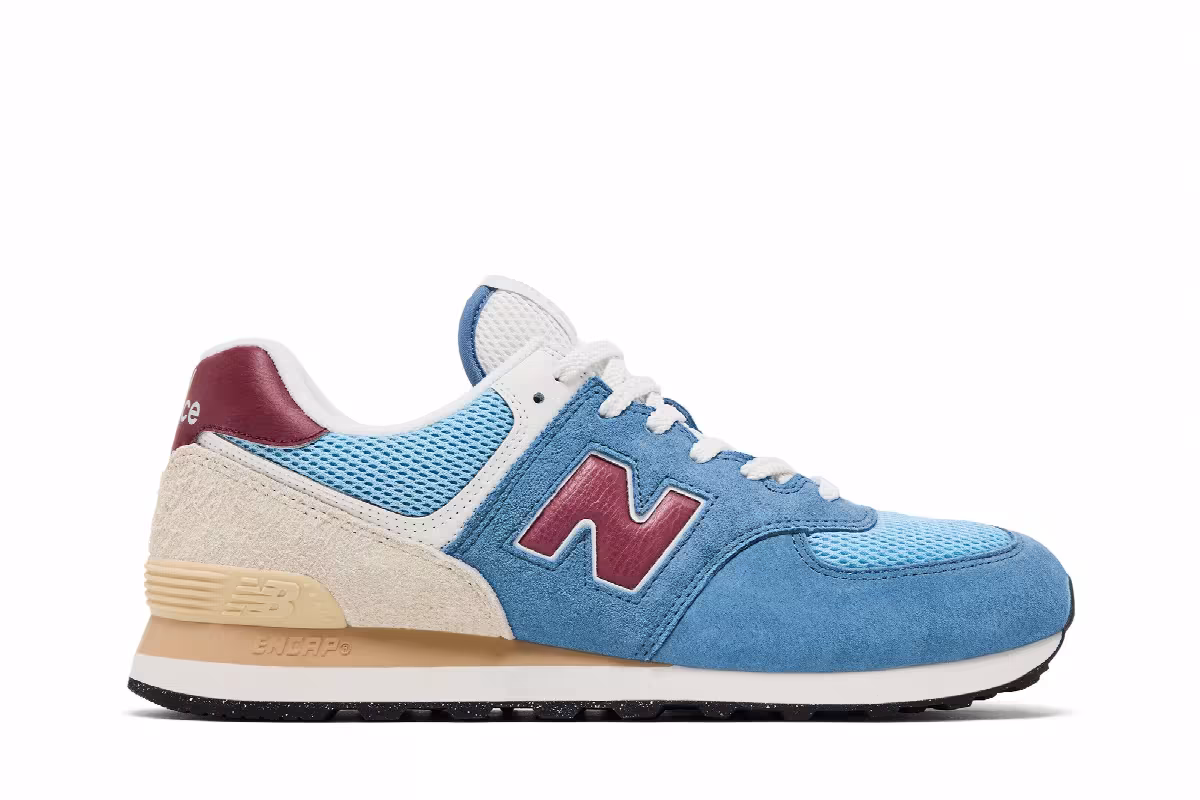 New Balance 574 Shoreline Blue Stillwater, view 2