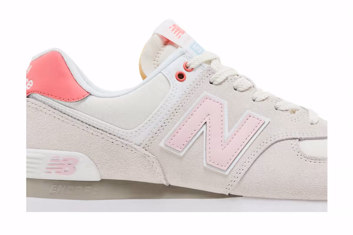 New Balance Women's 574 Reflection Rose Sugar, view 3