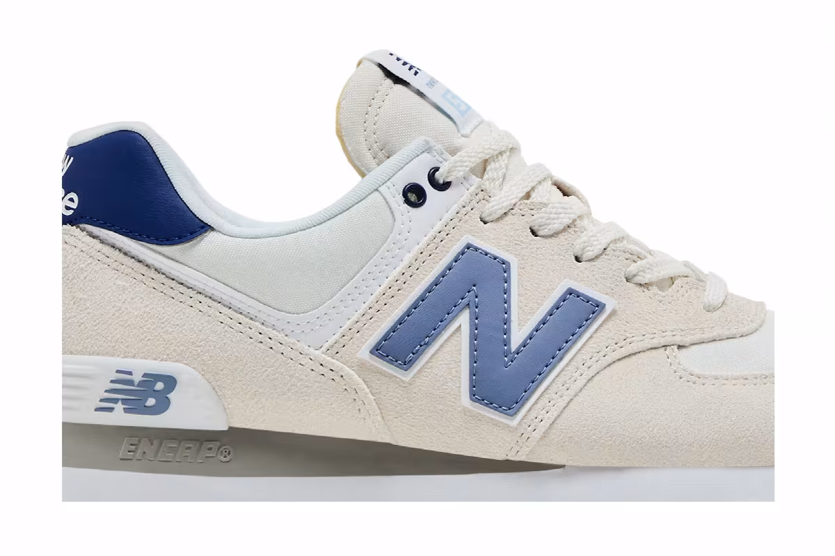 New Balance Women's 574 Linen Indigo, view 3