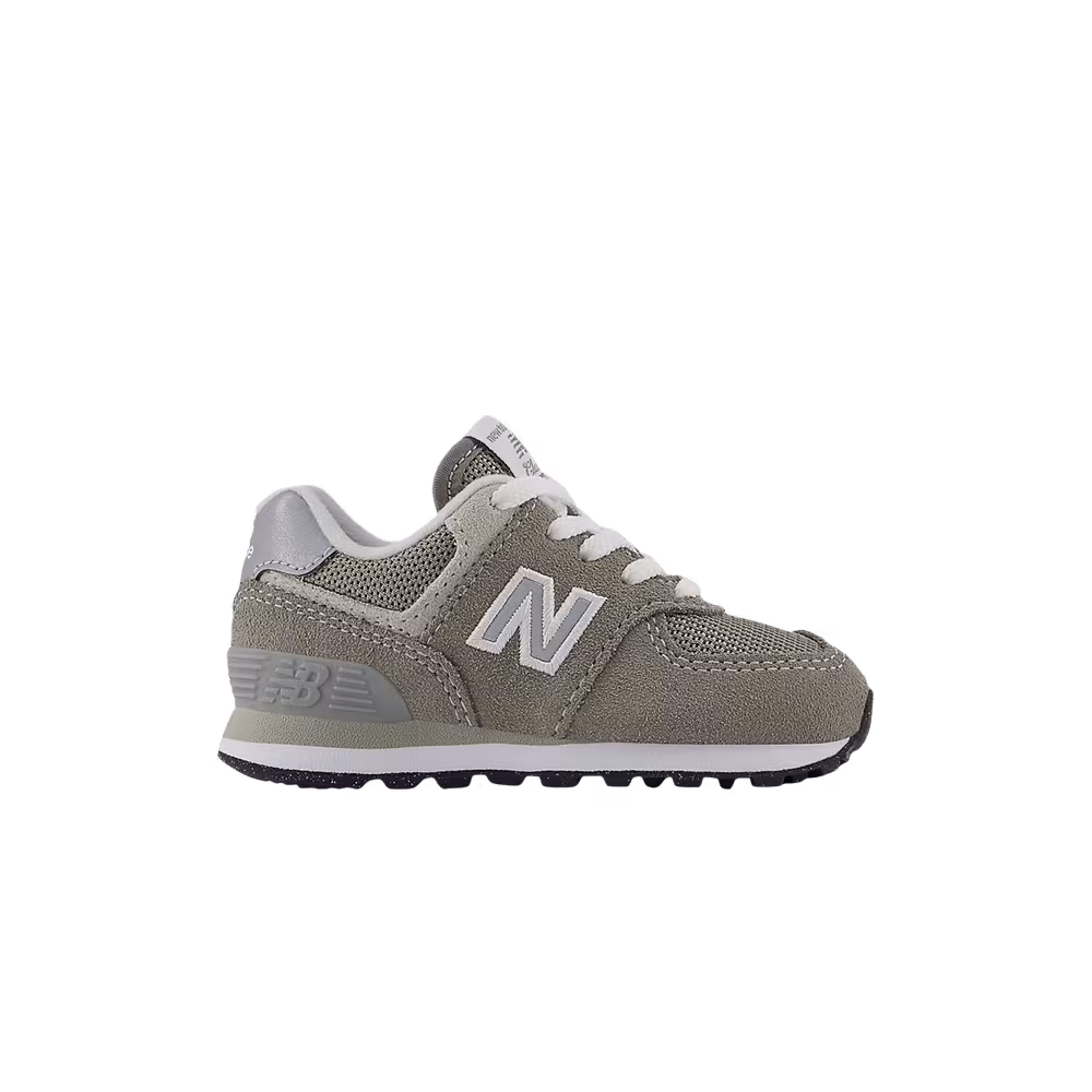 New Balance 574 Toddler Grey White