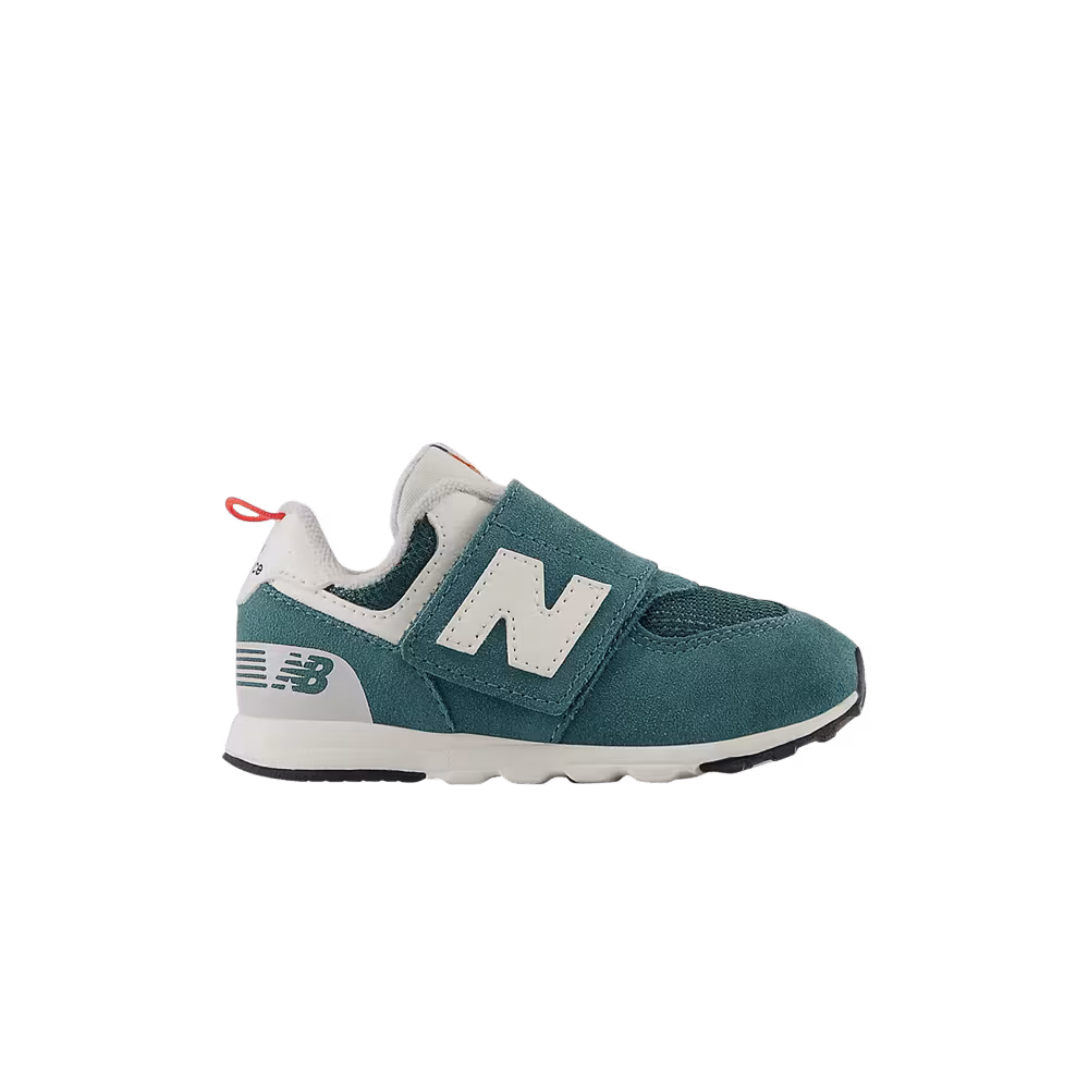 New Balance 574 New-B Hook & Loop Toddler New Spruce Blast Red