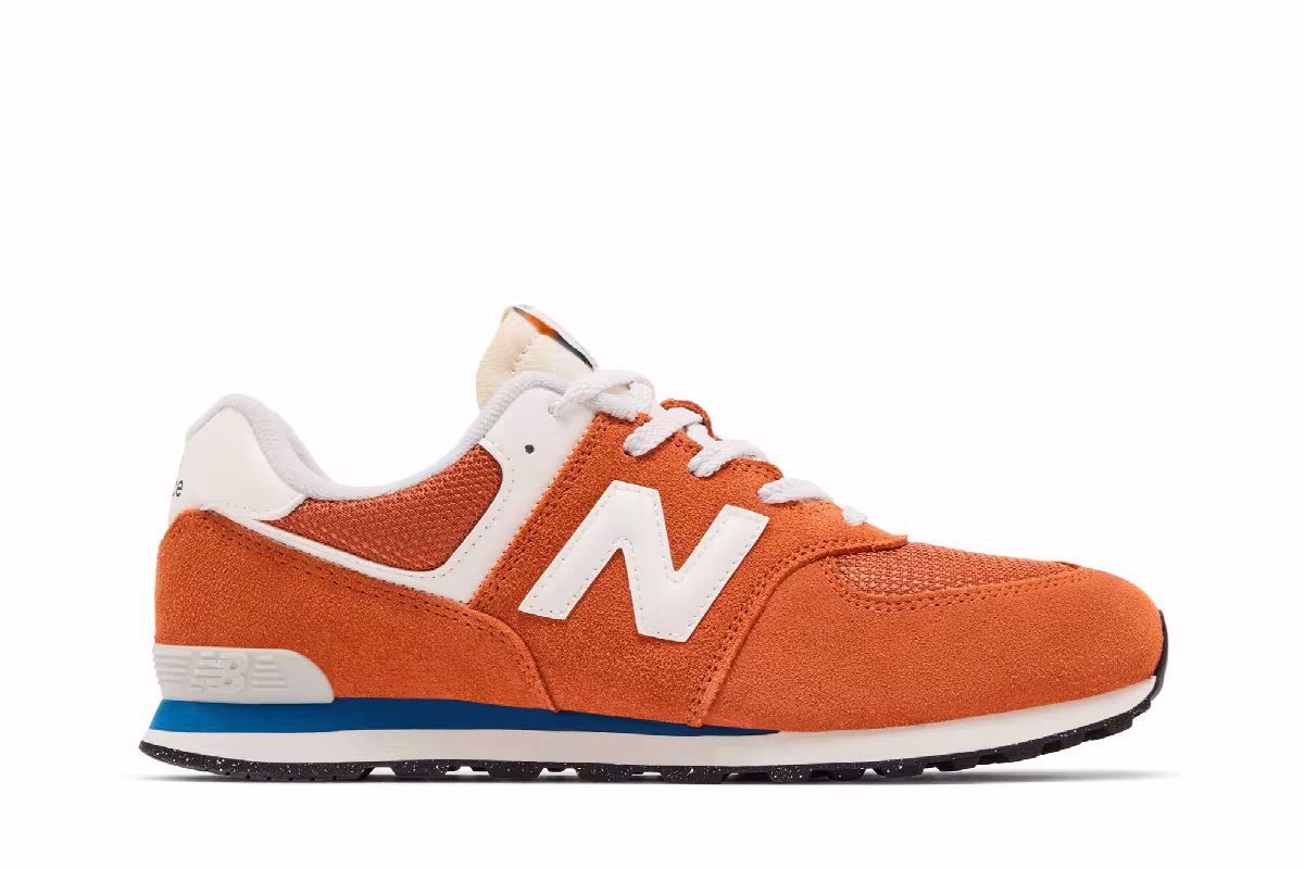 New Balance 574 Big Kid Infield Clay, view 2