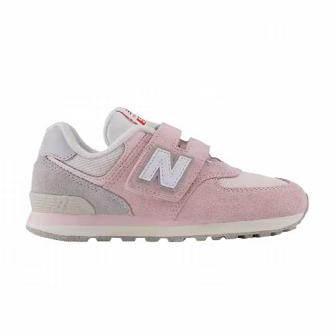 New Balance 574 Hook & Loop Little Kid 'Shell Pink Raincloud'