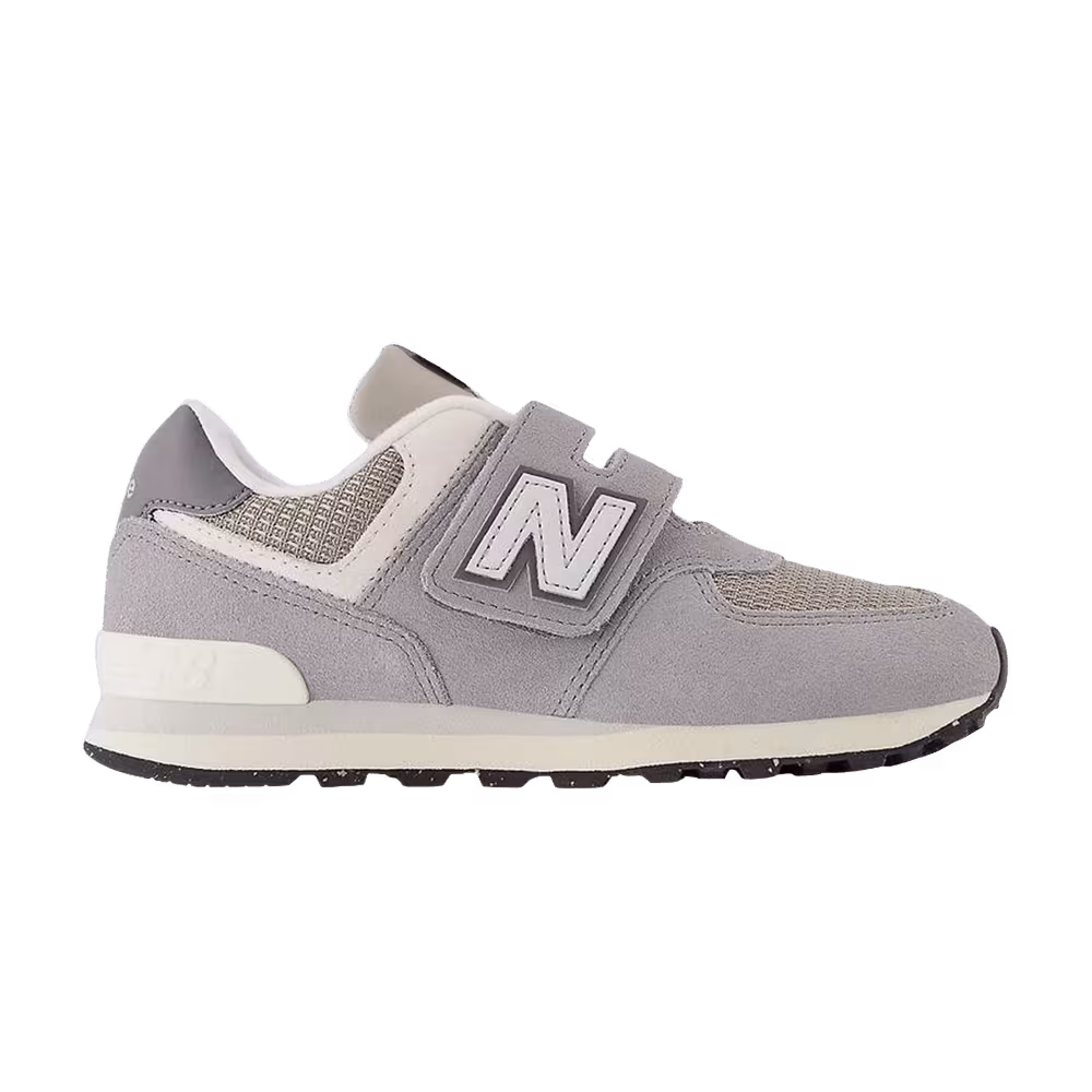 New Balance 574 Little Kid Wide Grey White