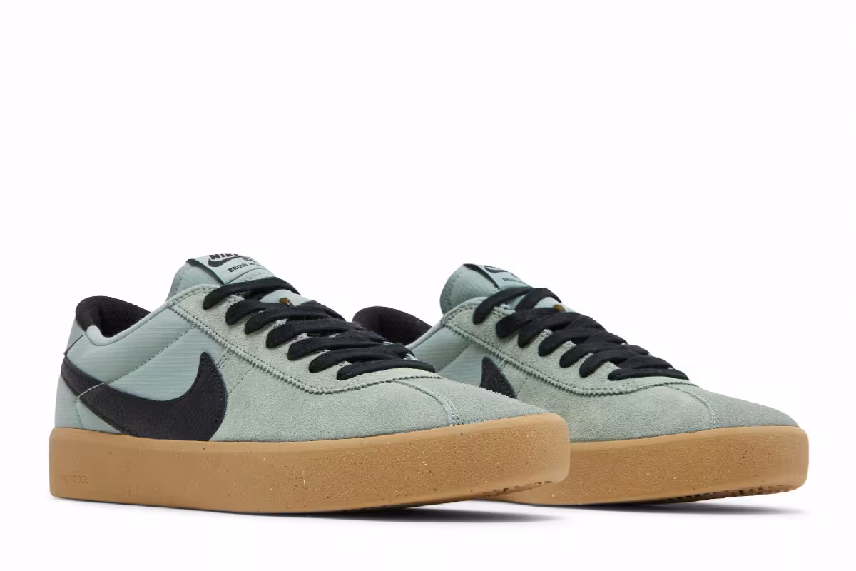 Nike Bruin React SB Jade Smoke Gum, view 9