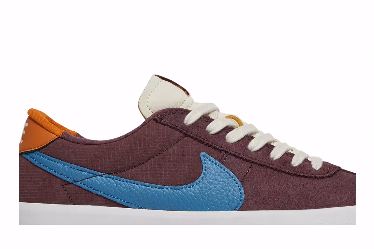 Nike Bruin React SB Dark Wine Dutch Blue, view 3