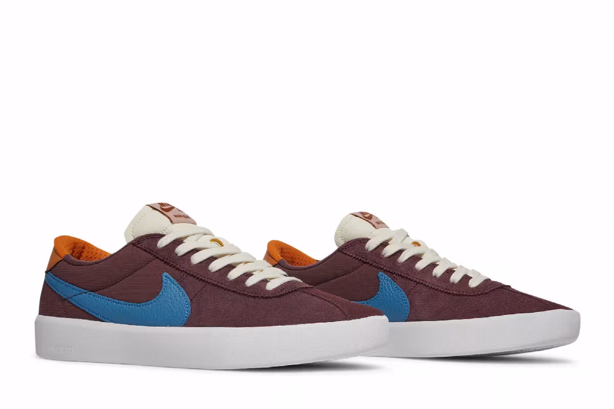 Nike Bruin React SB Dark Wine Dutch Blue, view 9