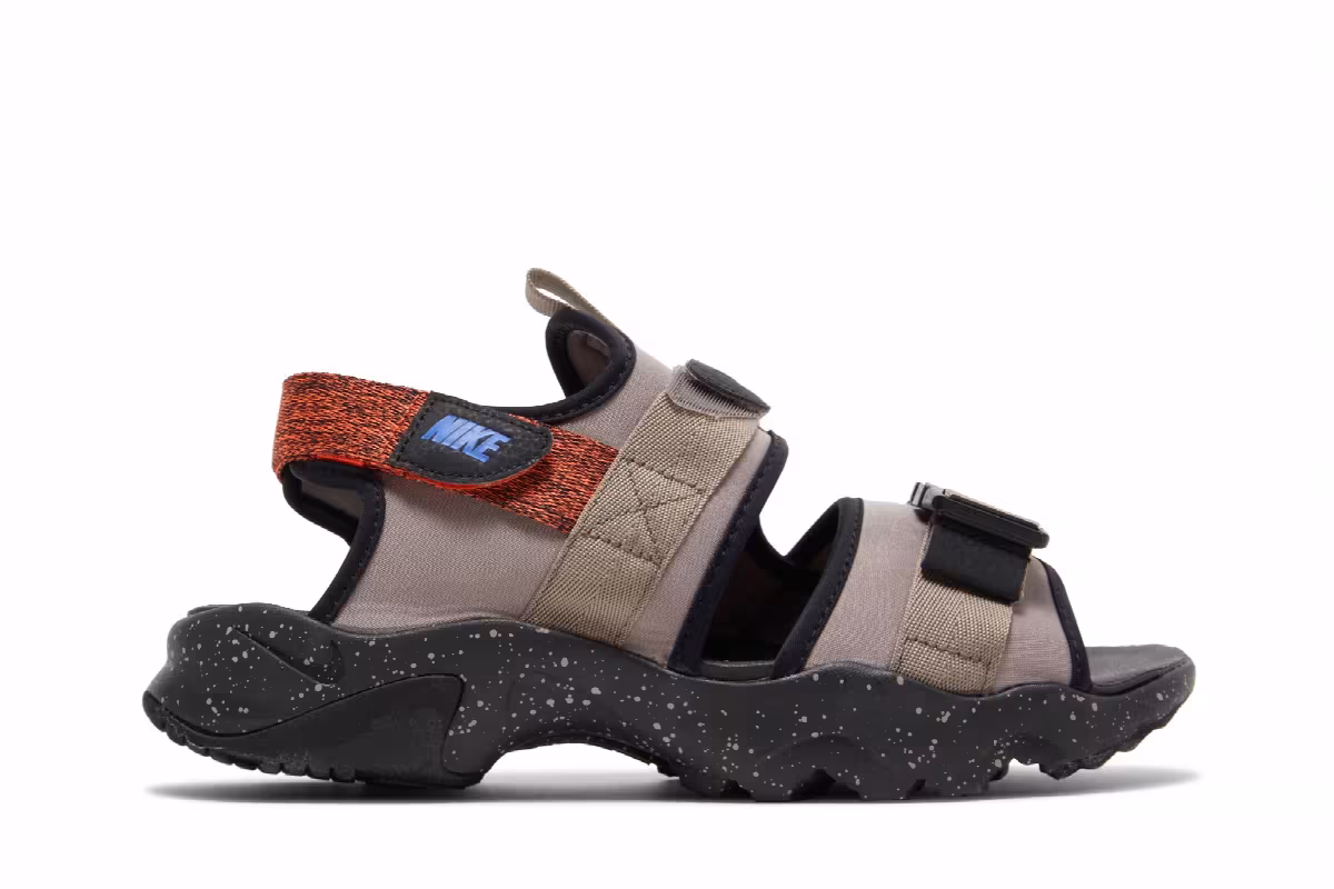 Nike Canyon Sandal Moon Fossil Orange, view 2