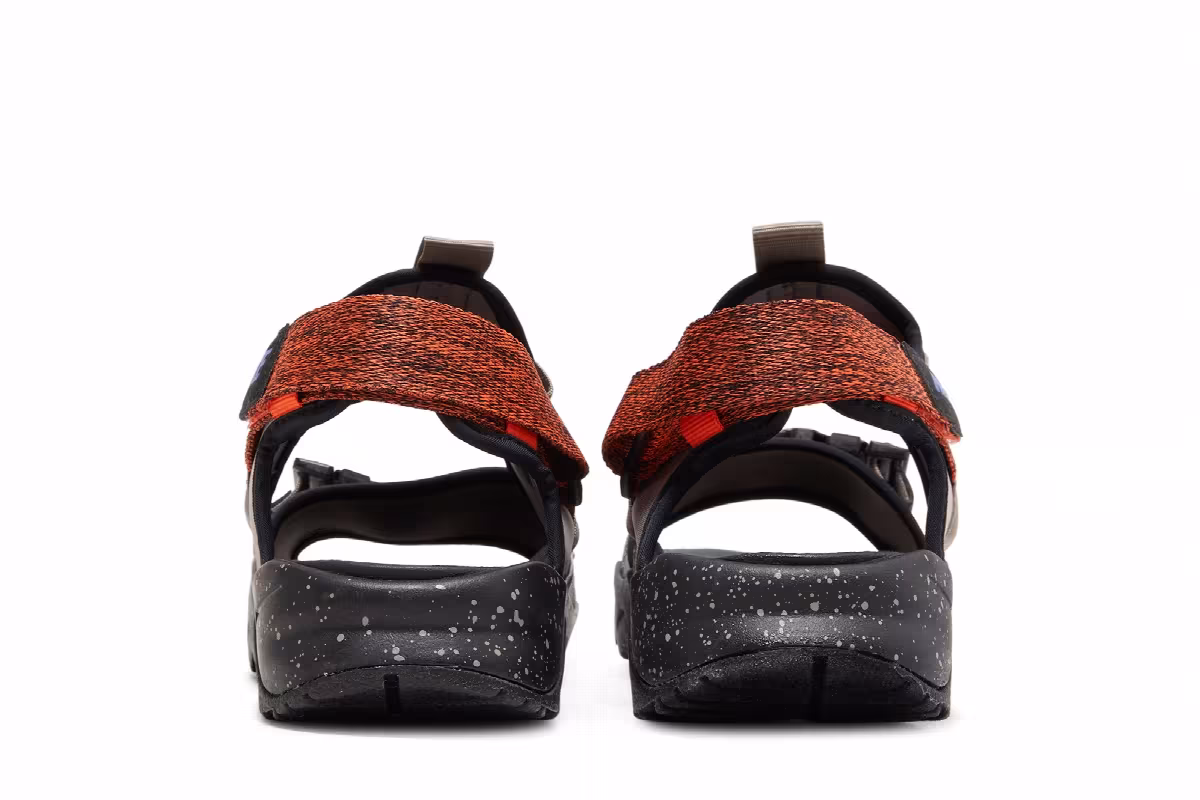 Nike Canyon Sandal Moon Fossil Orange, view 7