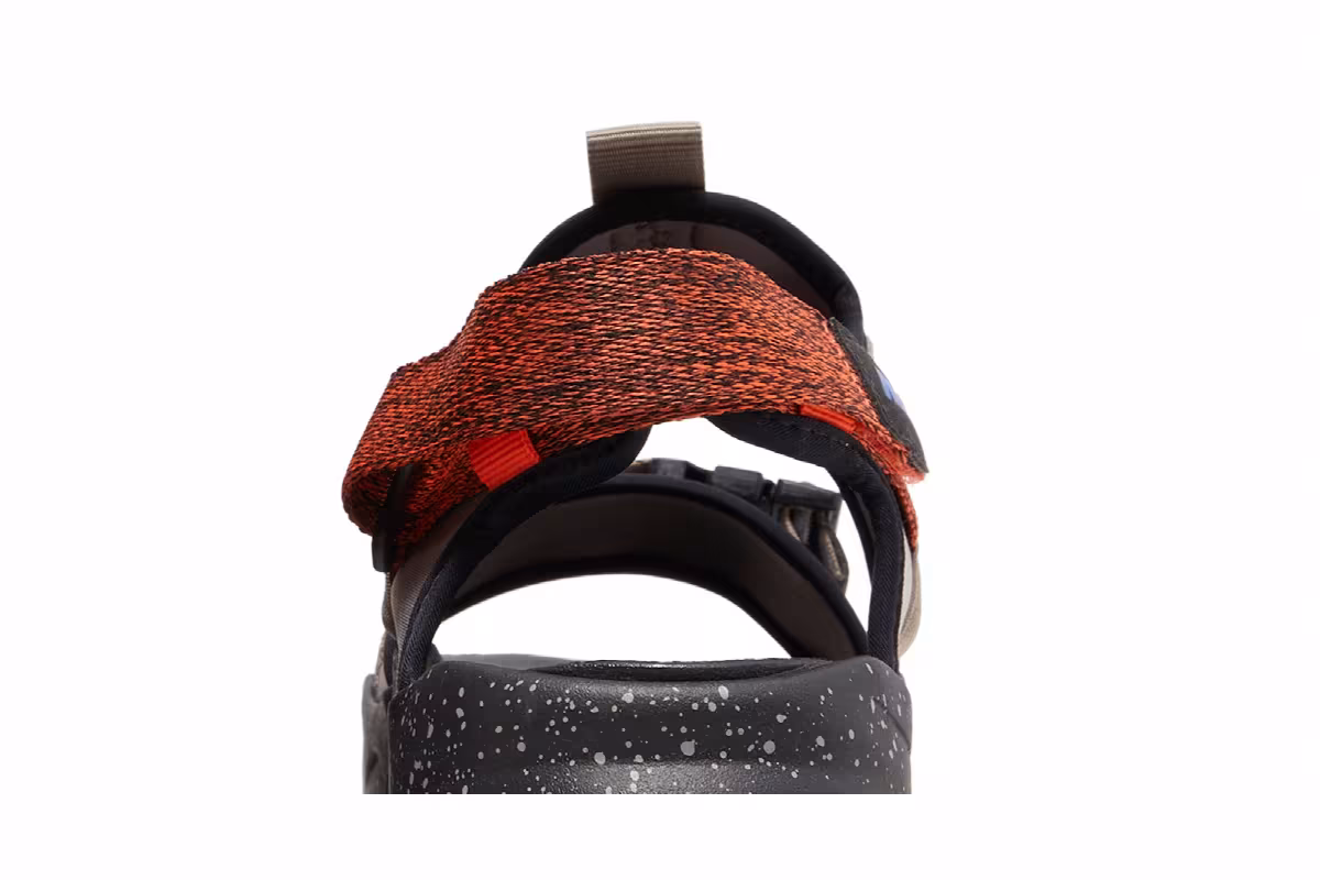 Nike Canyon Sandal Moon Fossil Orange, view 8