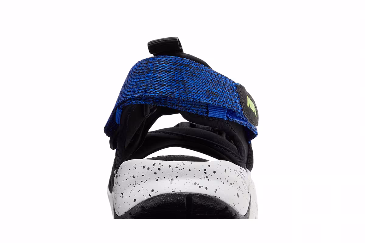 Nike Canyon Sandal Black Racer Blue, view 8