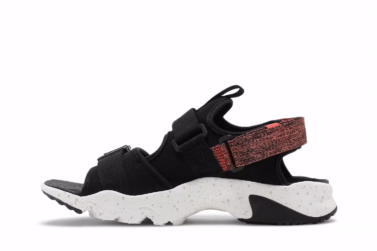 Nike Canyon Sandal Black Turf Orange, view 4