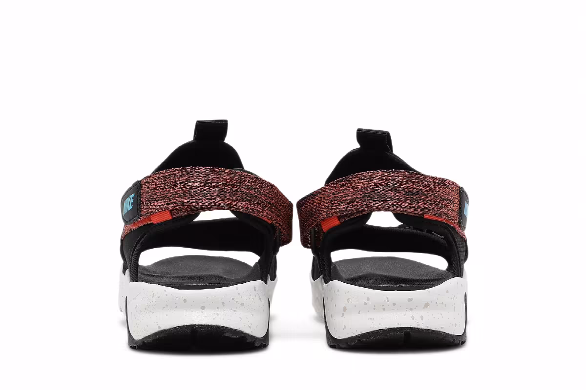 Nike Canyon Sandal Black Turf Orange, view 7