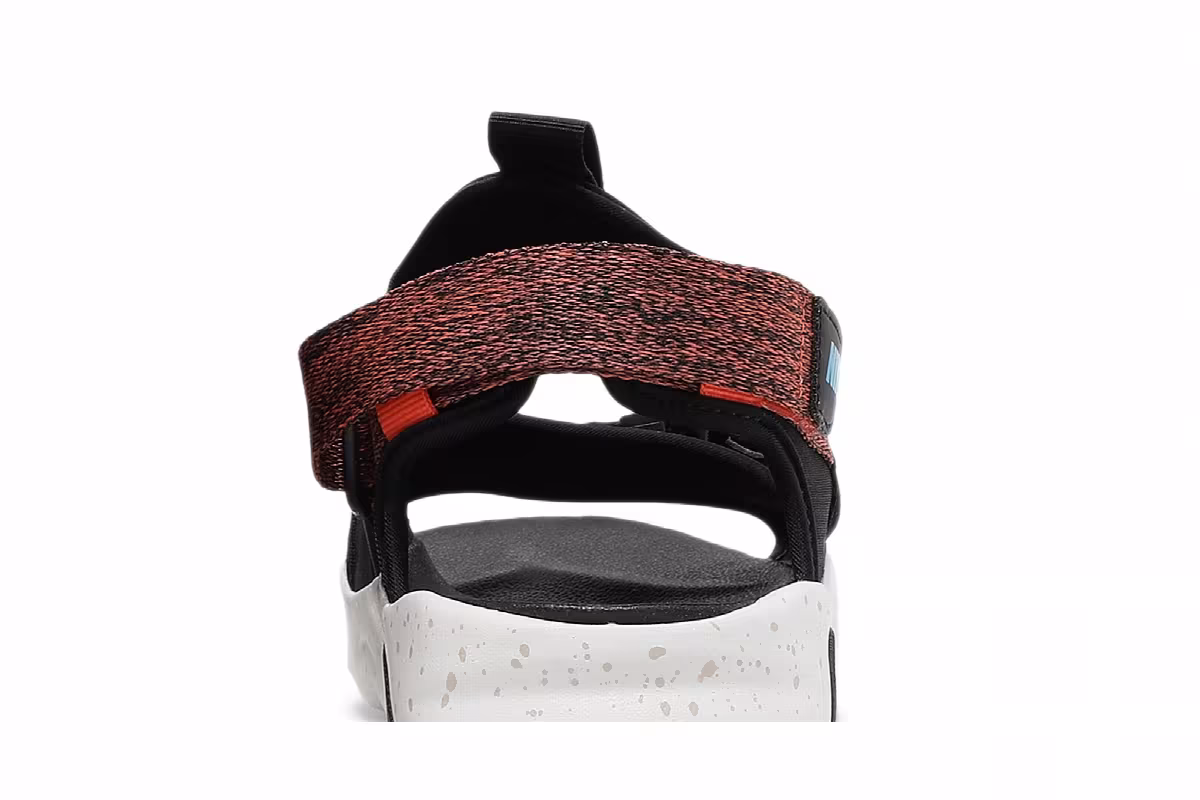 Nike Canyon Sandal Black Turf Orange, view 8