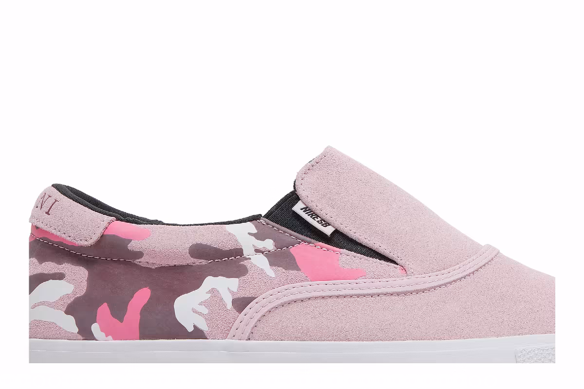 Leticia Bufoni x Nike Zoom Verona Slip Pink Camo, view 3