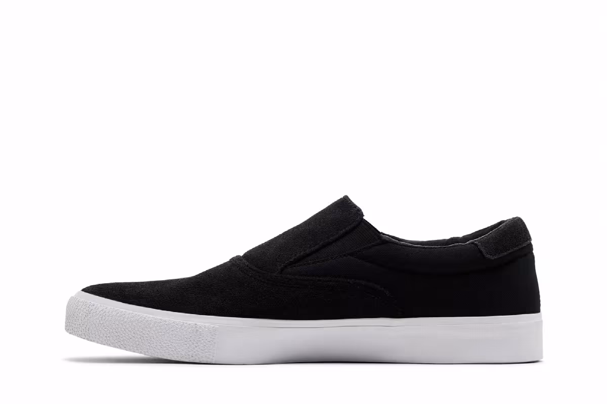 Nike Zoom Verona Slip SB Black White, view 4