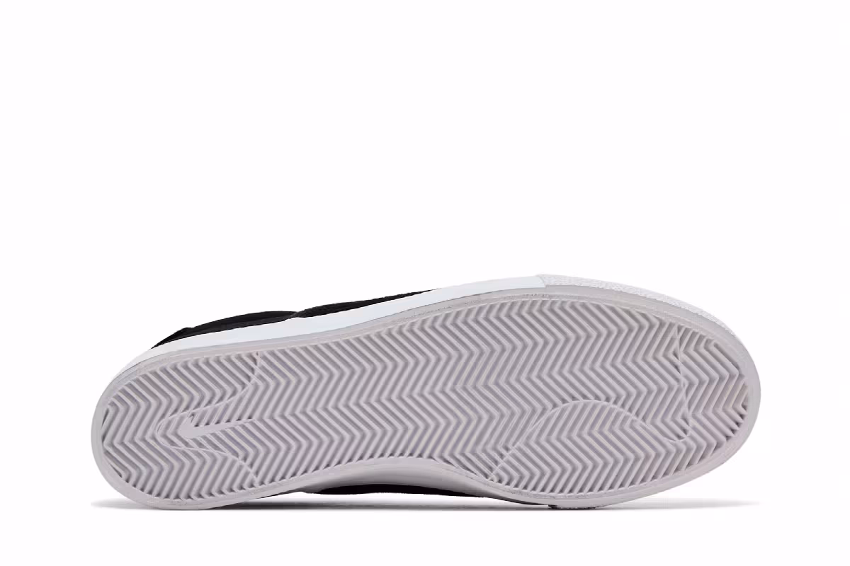 Nike Zoom Verona Slip SB Black White, view 5