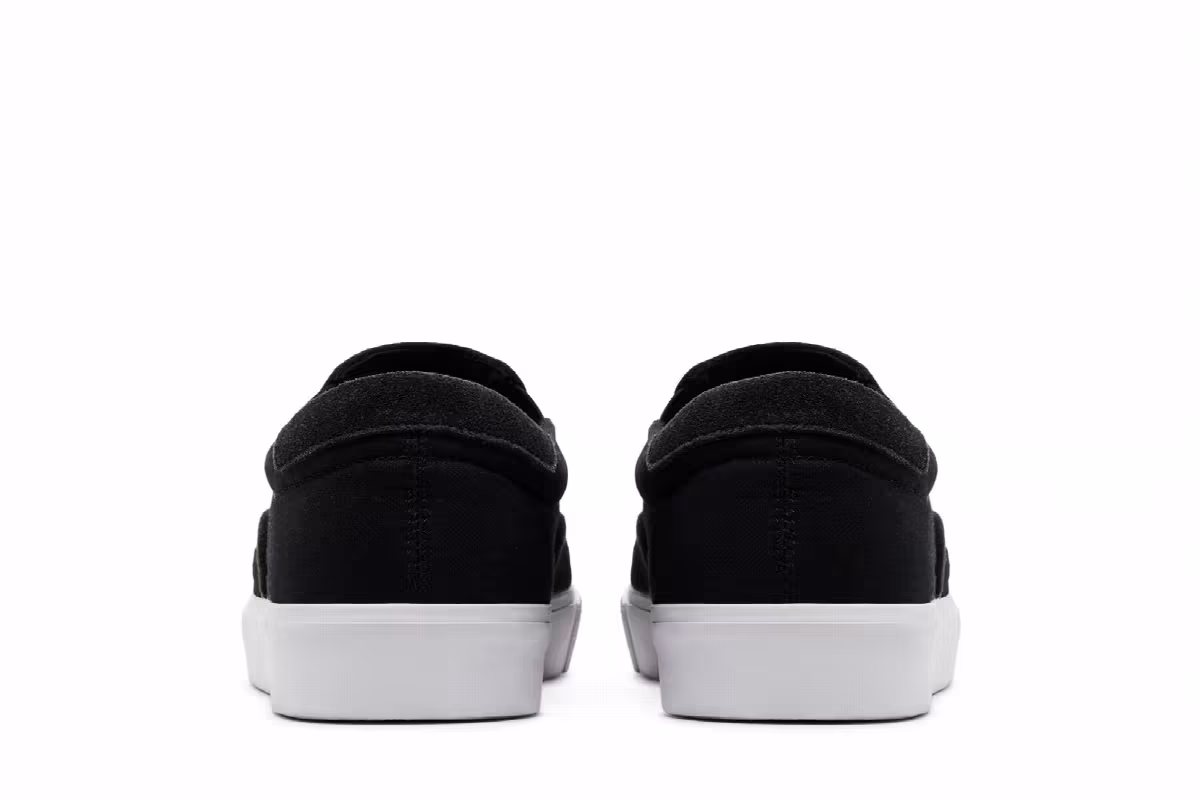 Nike Zoom Verona Slip SB Black White, view 7