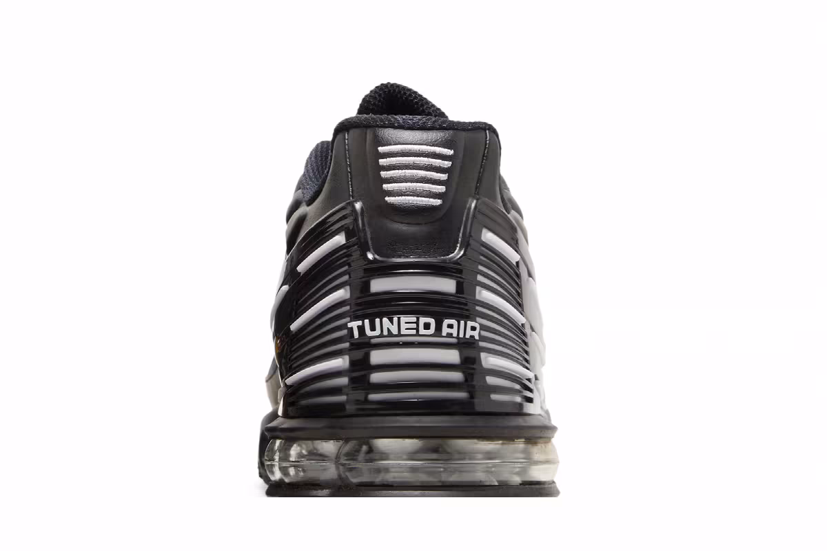 Nike Air Max Plus 3 Black White, view 8