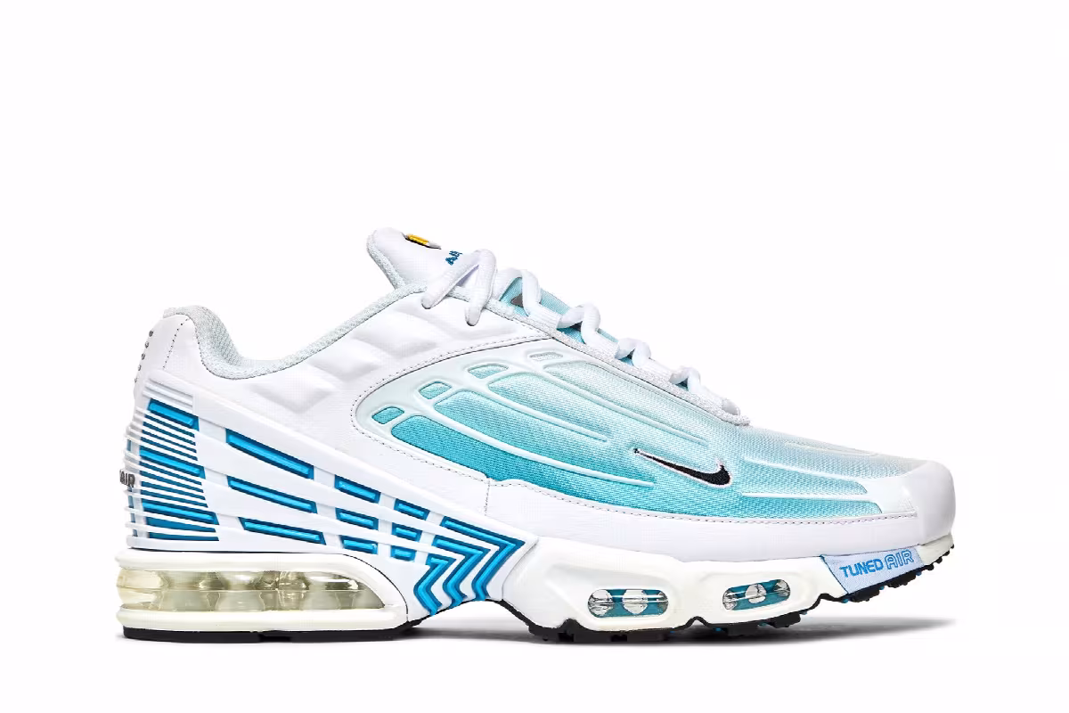 Nike Air Max Plus 3 White Aquamarine, view 2