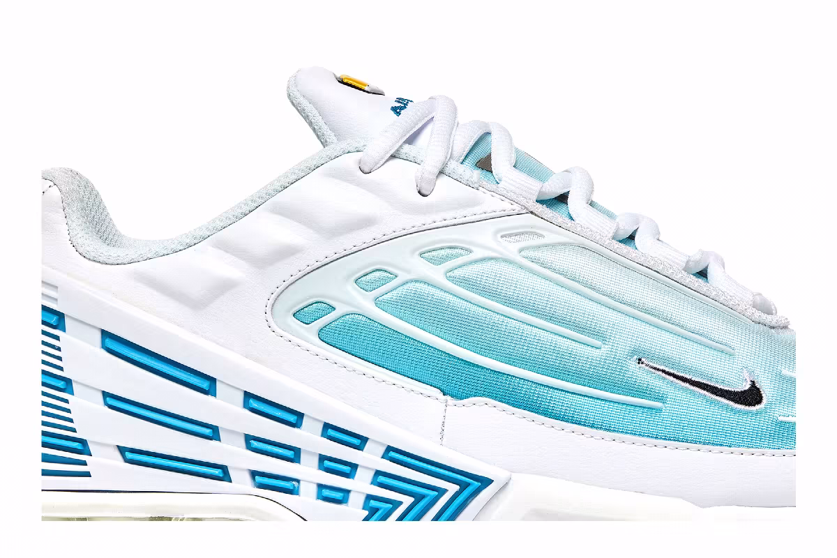 Nike Air Max Plus 3 White Aquamarine, view 3