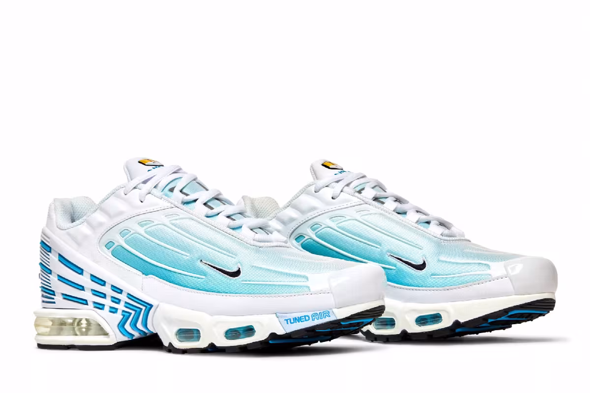 Nike Air Max Plus 3 White Aquamarine, view 9