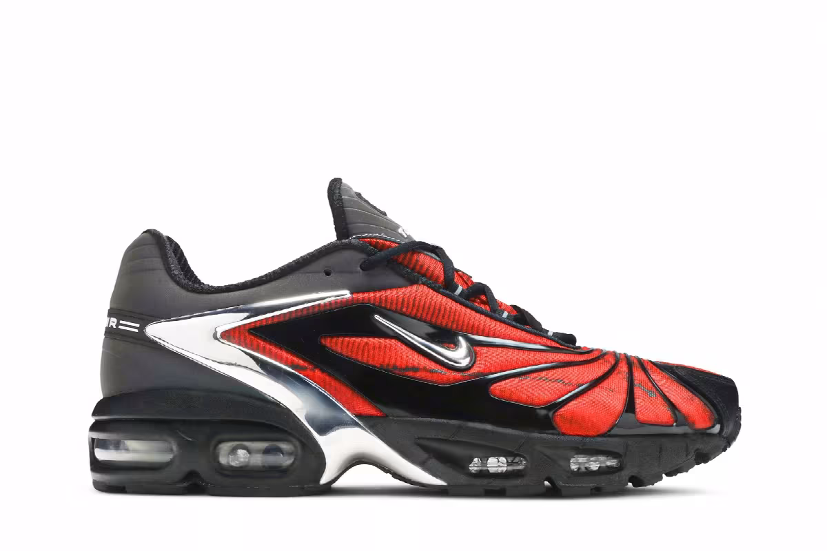 Skepta x Nike Air Max Tailwind 5 Bloody Chrome, view 2