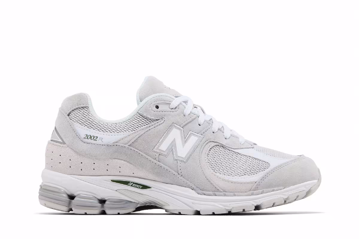 New Balance 2002R Grey White, view 2