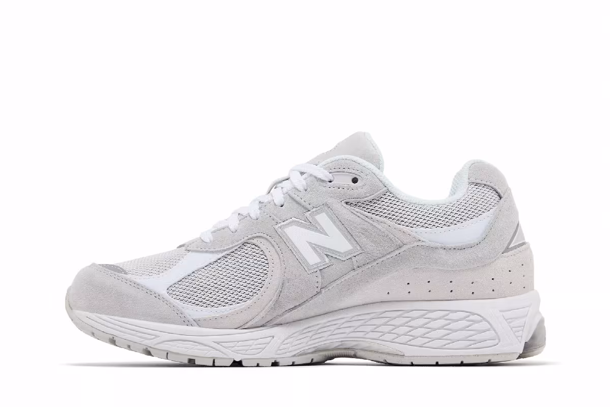 New Balance 2002R Grey White, view 4