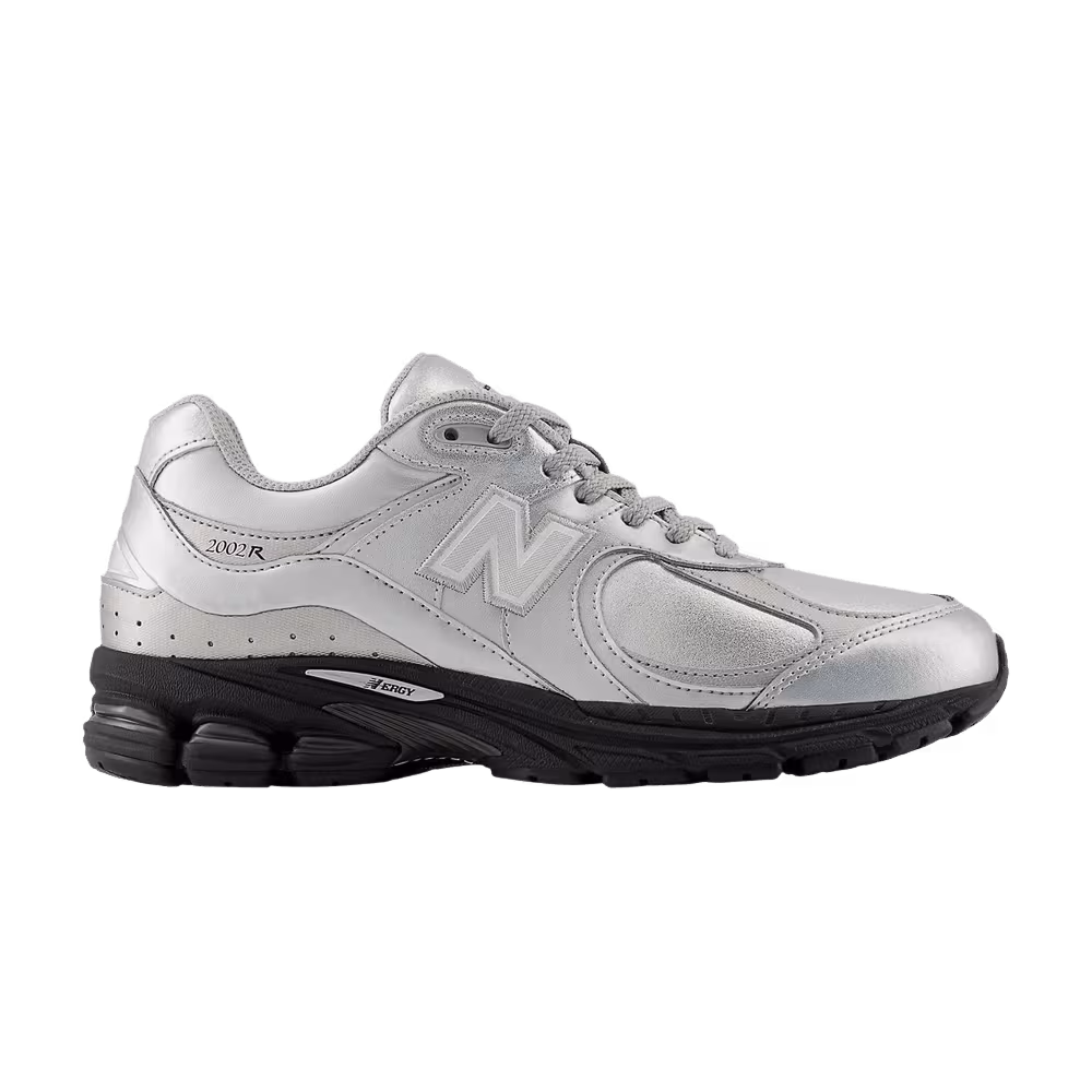 New Balance 2002R Leather Pack - Silver Metallic