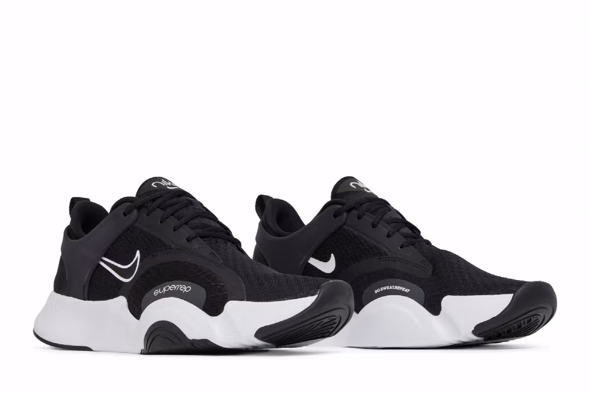 Nike SuperRep Go 2 Black White, view 9