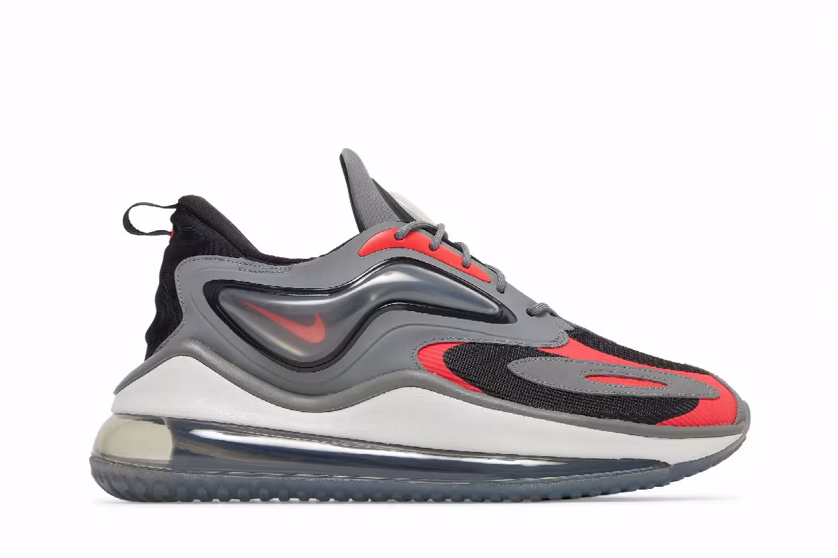 Nike Air Max Zephyr Smoke Grey Siren Red, view 2