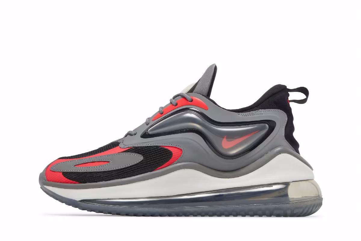 Nike Air Max Zephyr Smoke Grey Siren Red, view 4