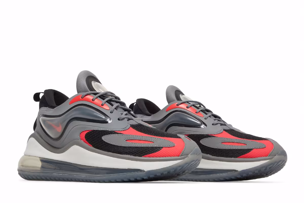 Nike Air Max Zephyr Smoke Grey Siren Red, view 9
