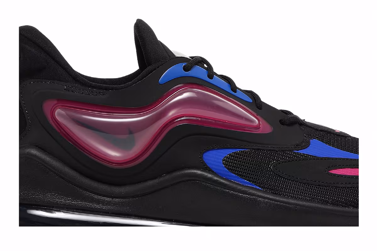 Nike Air Max Zephyr Black Fireberry Blue, view 3