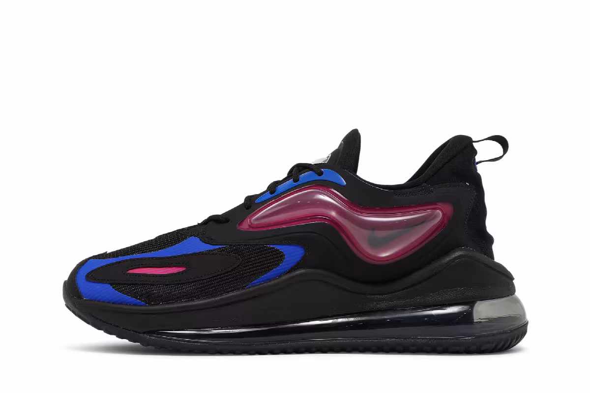 Nike Air Max Zephyr Black Fireberry Blue, view 4
