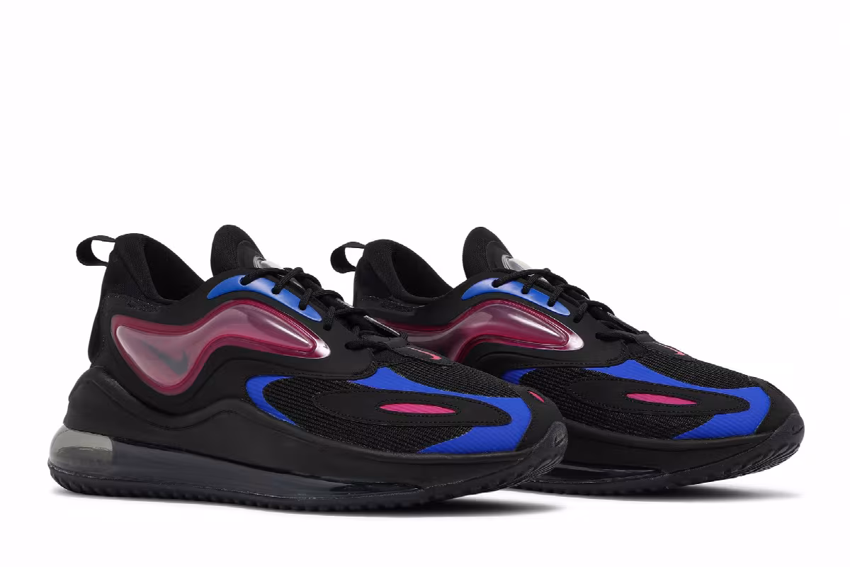 Nike Air Max Zephyr Black Fireberry Blue, view 9